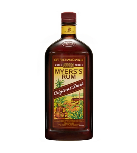 Bottle of Myer's Dark Rum